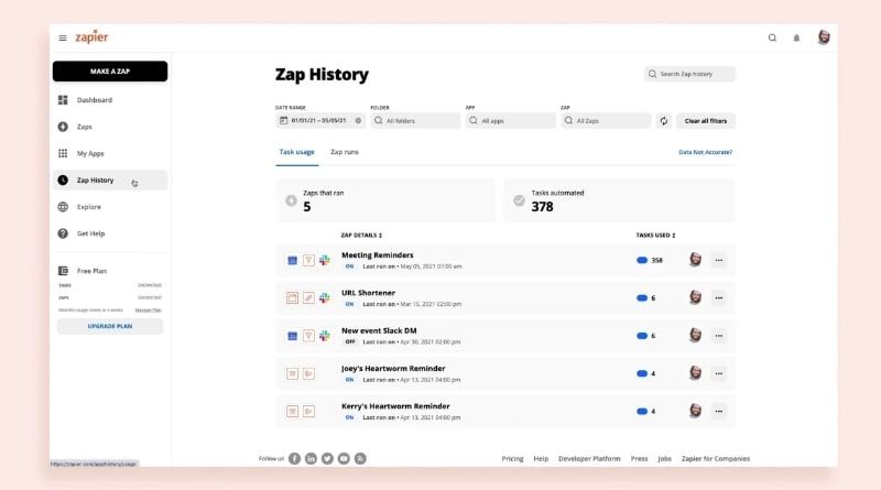 Zapier — инструмент интеграции