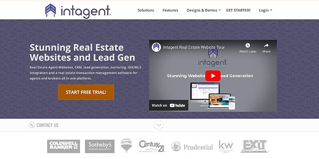 Intagent- Real estate website builder