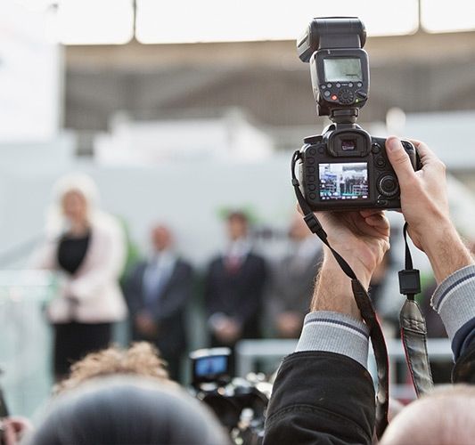 Configurações da câmera para fotografia de eventos