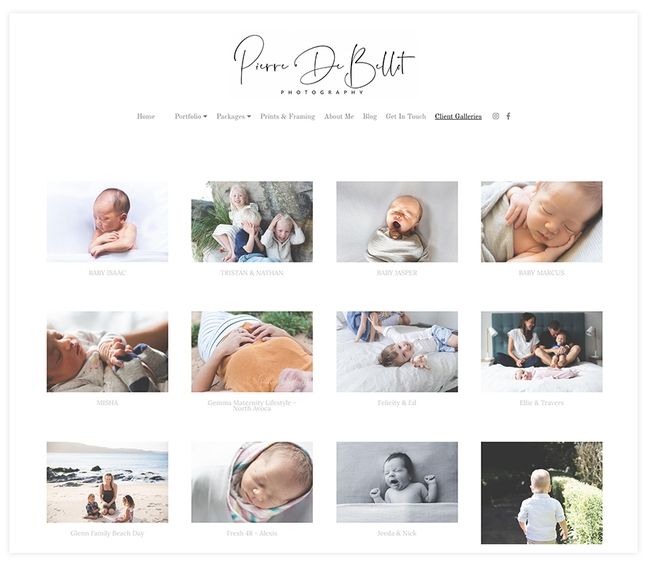 Digitale portfoliofotografie van Pierre De Bellot