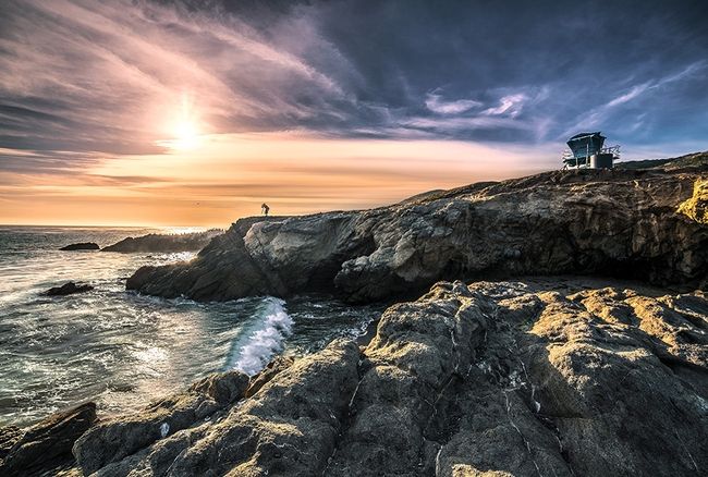 fotografía de playa