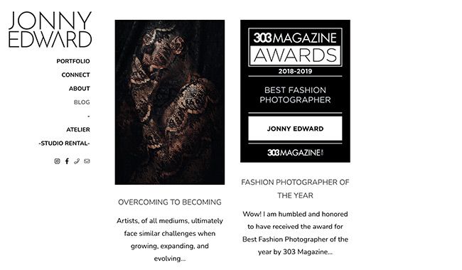 Jonny Edward Beste Blog-Website