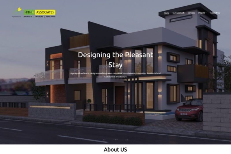 Hitha Associates Architecure-website